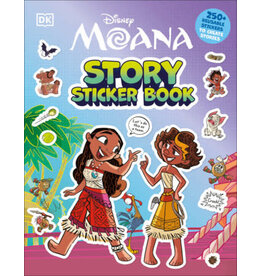 Disney Moana Story Sticker Book