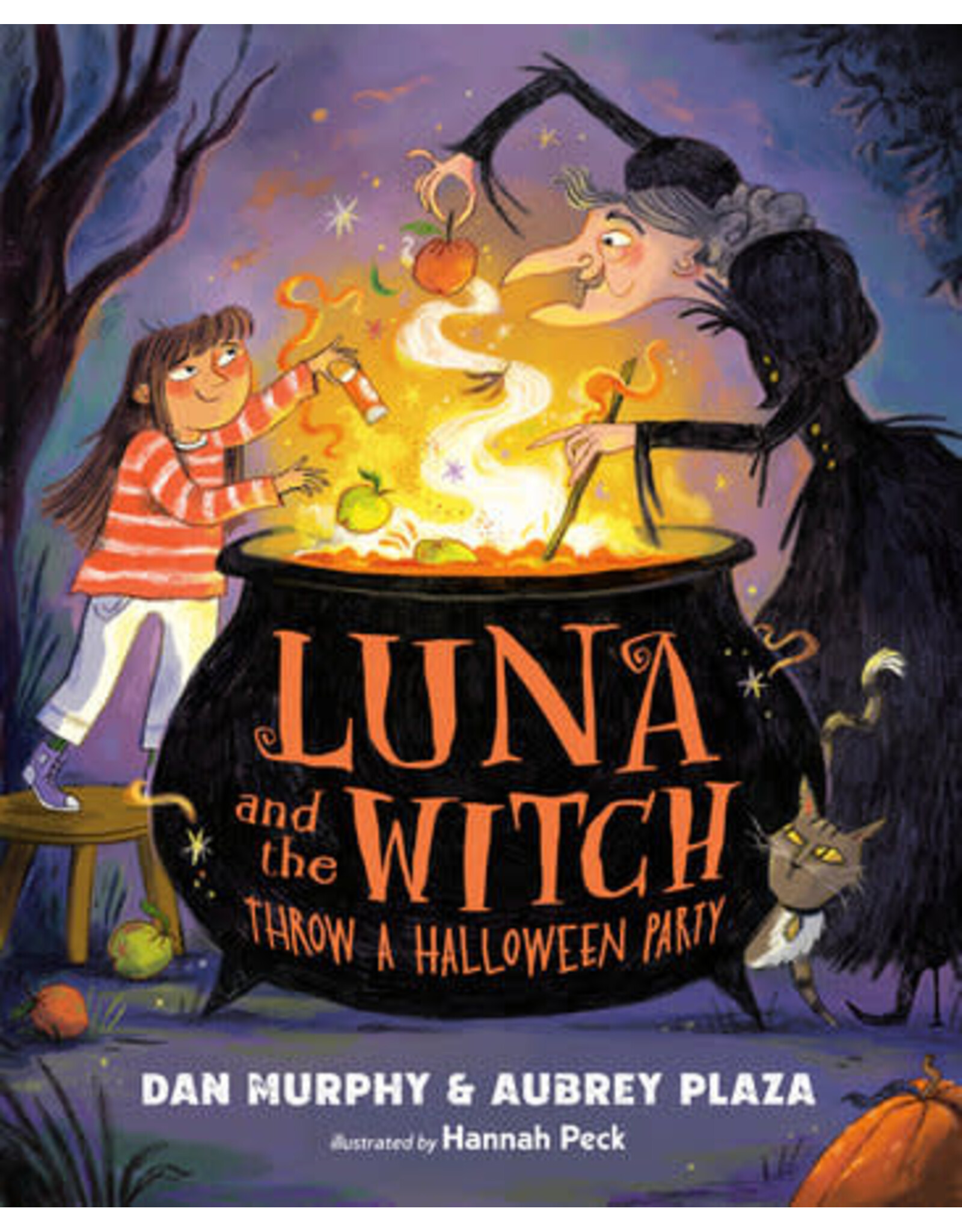 Luna and the Witch Throw a Halloween Party