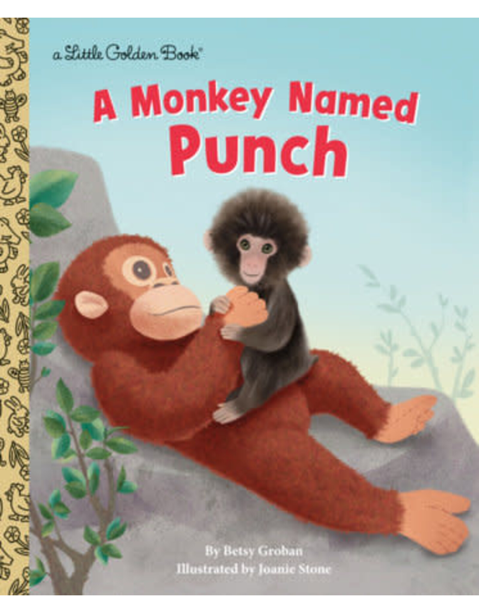 Little Golden Books A Monkey Named Punch Little Golden Book