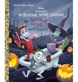 Little Golden Books We Are Lock, Shock, and Barrel (Disney Tim Burton's The Nightmare Before Christmas)
