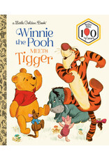 Little Golden Books Winnie the Pooh Meets Tigger Little Golden Book