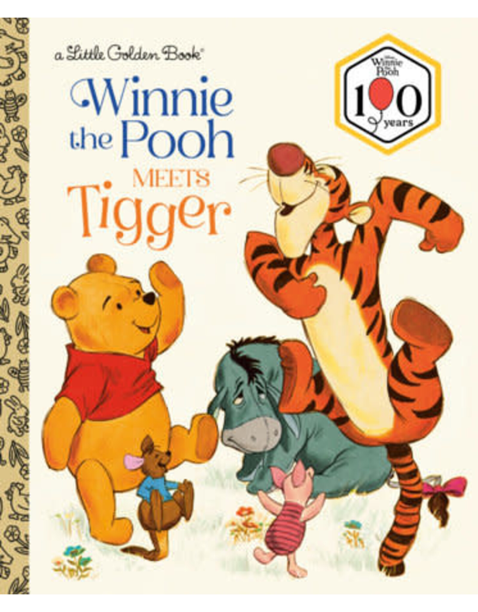 Little Golden Books Winnie the Pooh Meets Tigger Little Golden Book