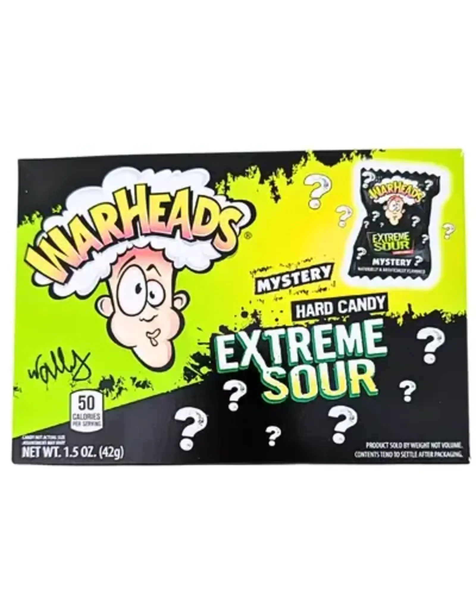 Warheads Mystery Hard Candy Theater Box