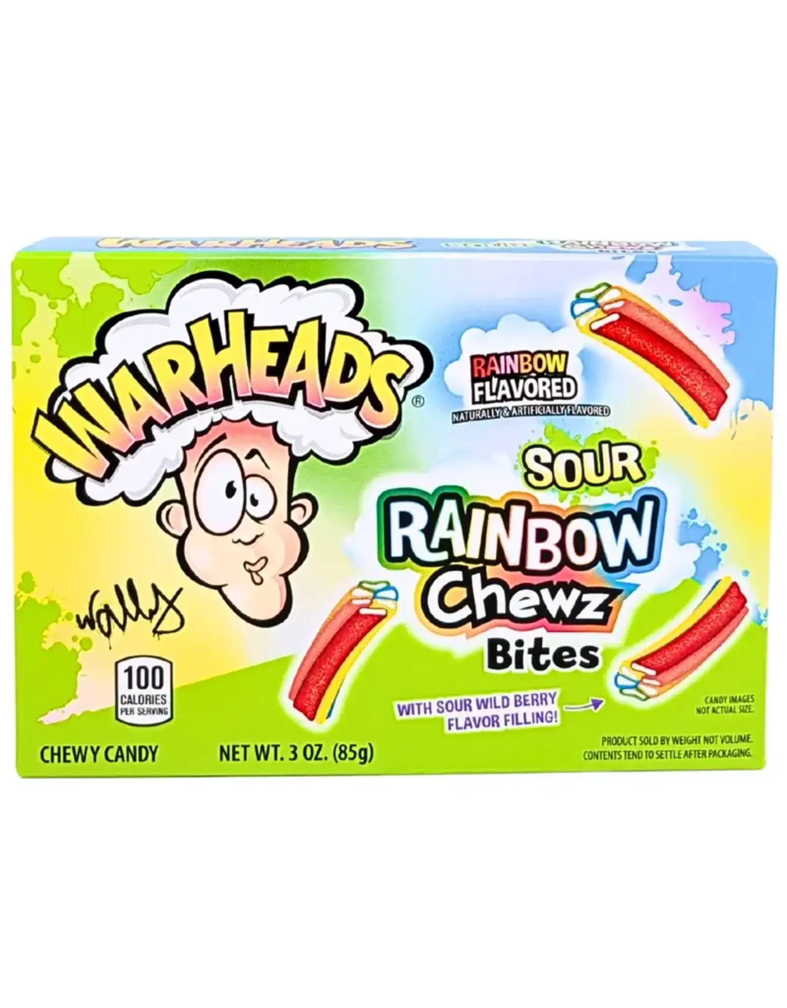 Warheads Rainbow Chewz Bites Theater Box