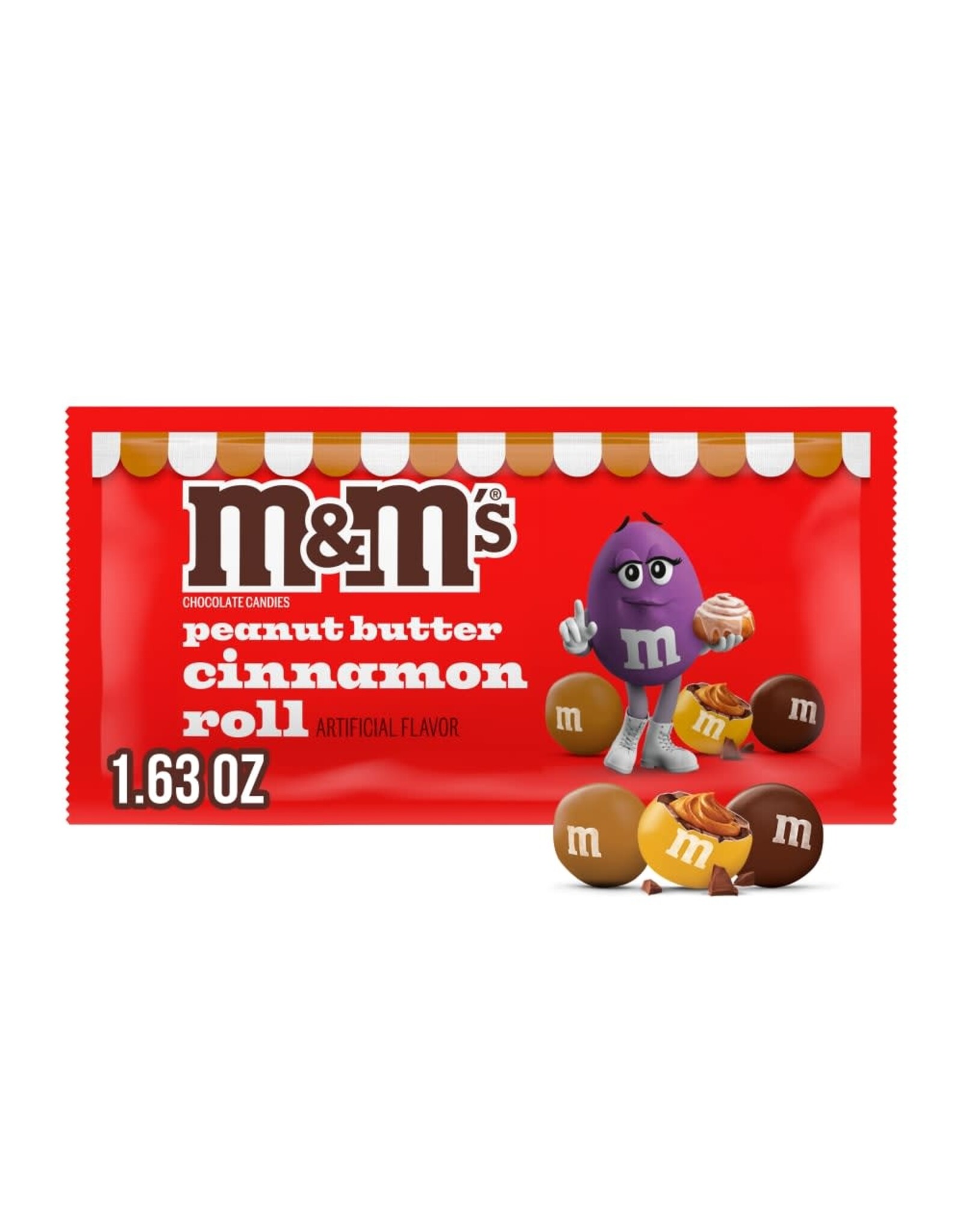 M&M's Bag Cinnamon Roll