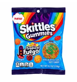 Skittles Gummies Tropical Fuego