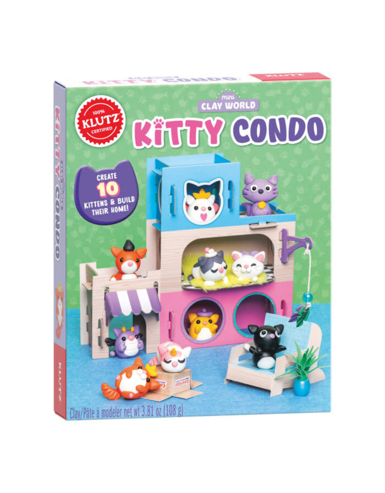 Klutz Klutz: Mini Clay World Kitty Condo
