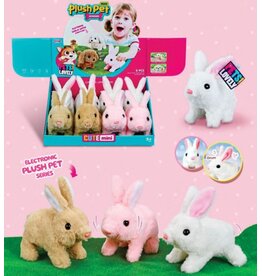 Battery- Operated Pet Bunny with Sound