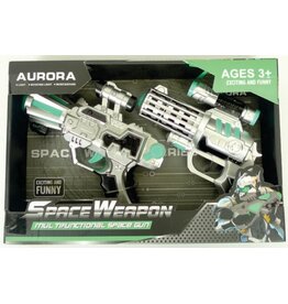 Battery-Operated Space Gun w/ Light and Sound