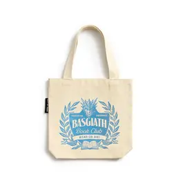 Out of Print Fourth Wing: Basgiath Book Club Mini Tote Bag