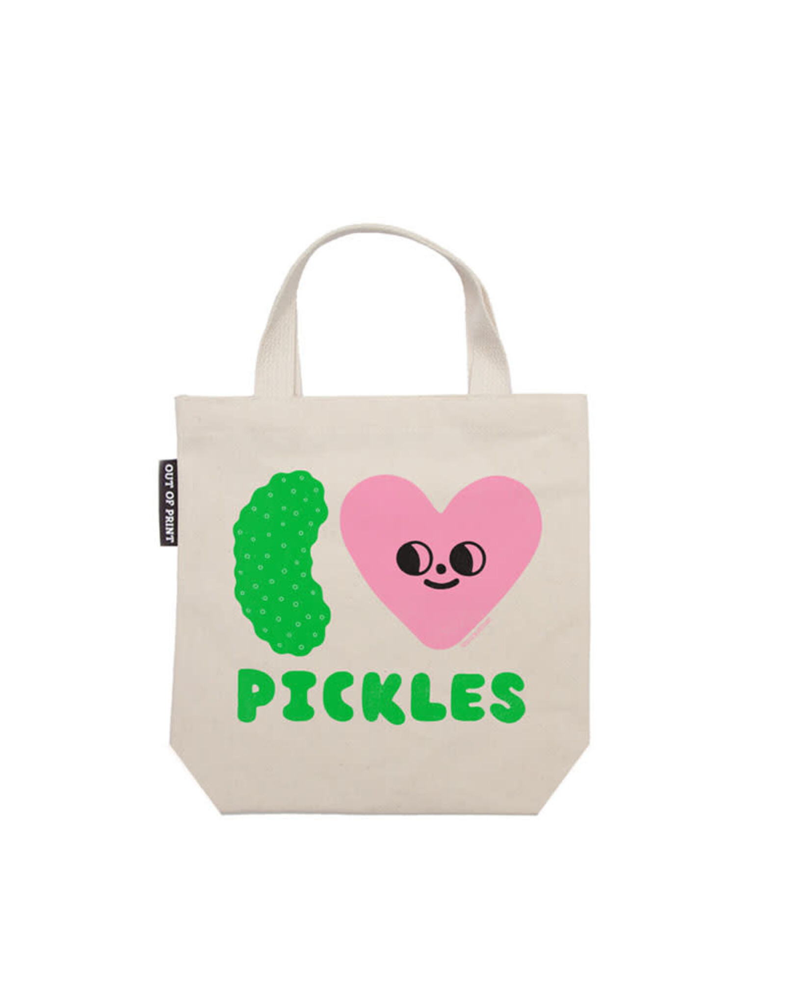 Out of Print I Heart Pickles Mini Tote Bag