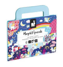 Janod Magneti'Puzzles - Unicorns 24pc