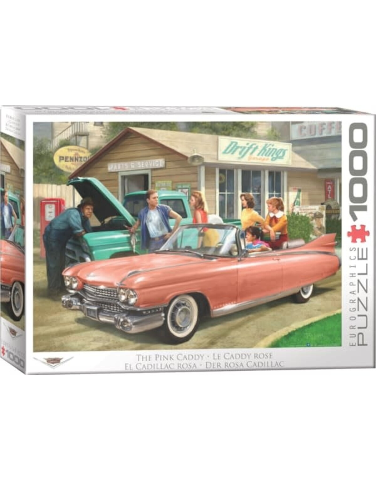 Eurographics The Pink Caddy 1000pc