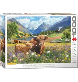 Eurographics Highland Cows 1000pc