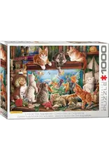 Eurographics Cats by the Aquarium 1000pc