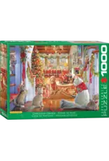 Eurographics Festive Pets (Christmas Dinner) 1000pc