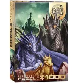 Eurographics Fourth Wing: Tairn, Sgaeyl & Andarna 1000pc