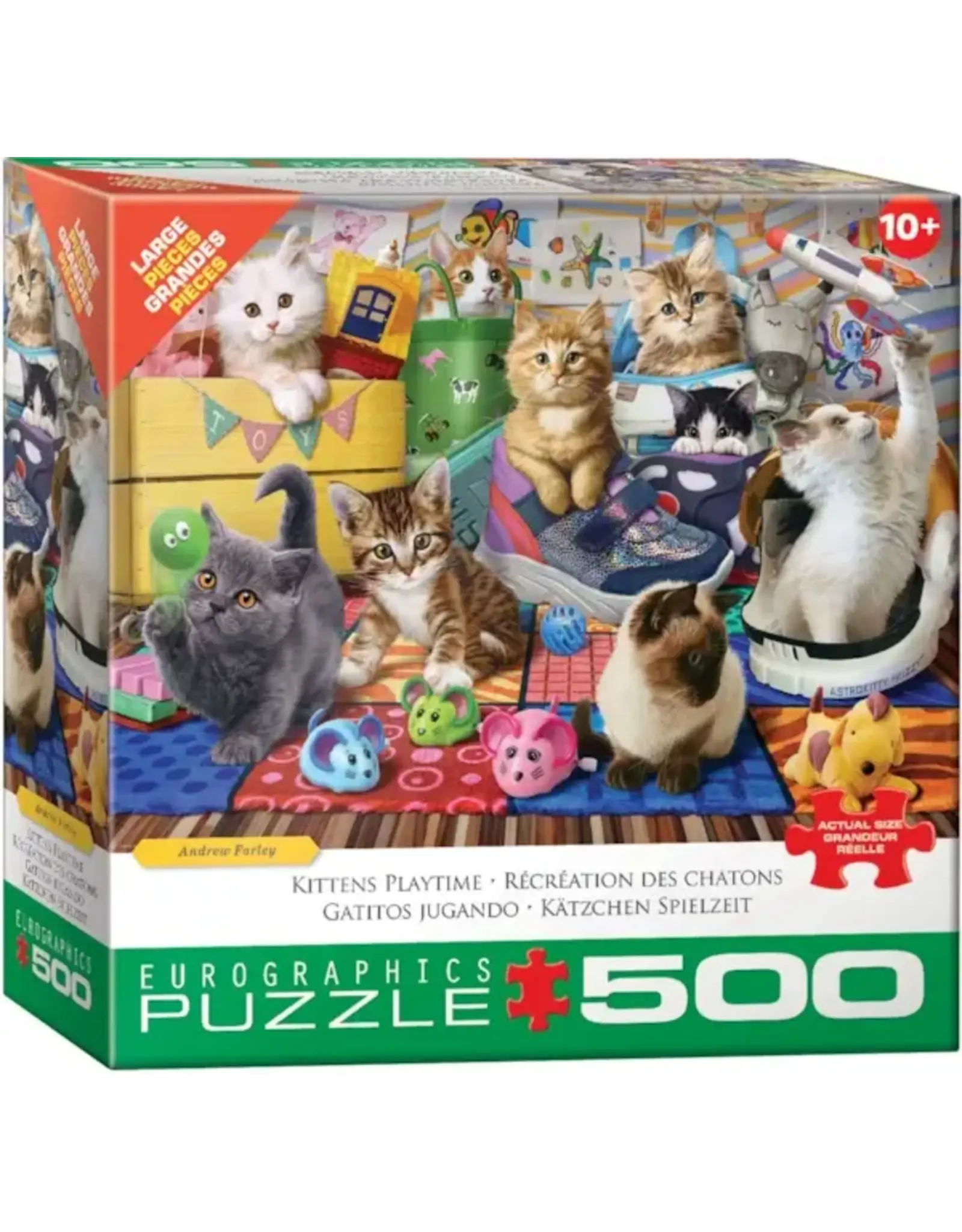 Eurographics Kittens Playtime 500pc