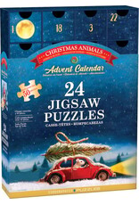 Eurographics Christmas Animals - Advent Calendar 24x50pc