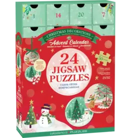 Eurographics Christmas Decoration Advent Calendar 24x50pc