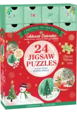 Eurographics Christmas Decoration Advent Calendar 24x50pc