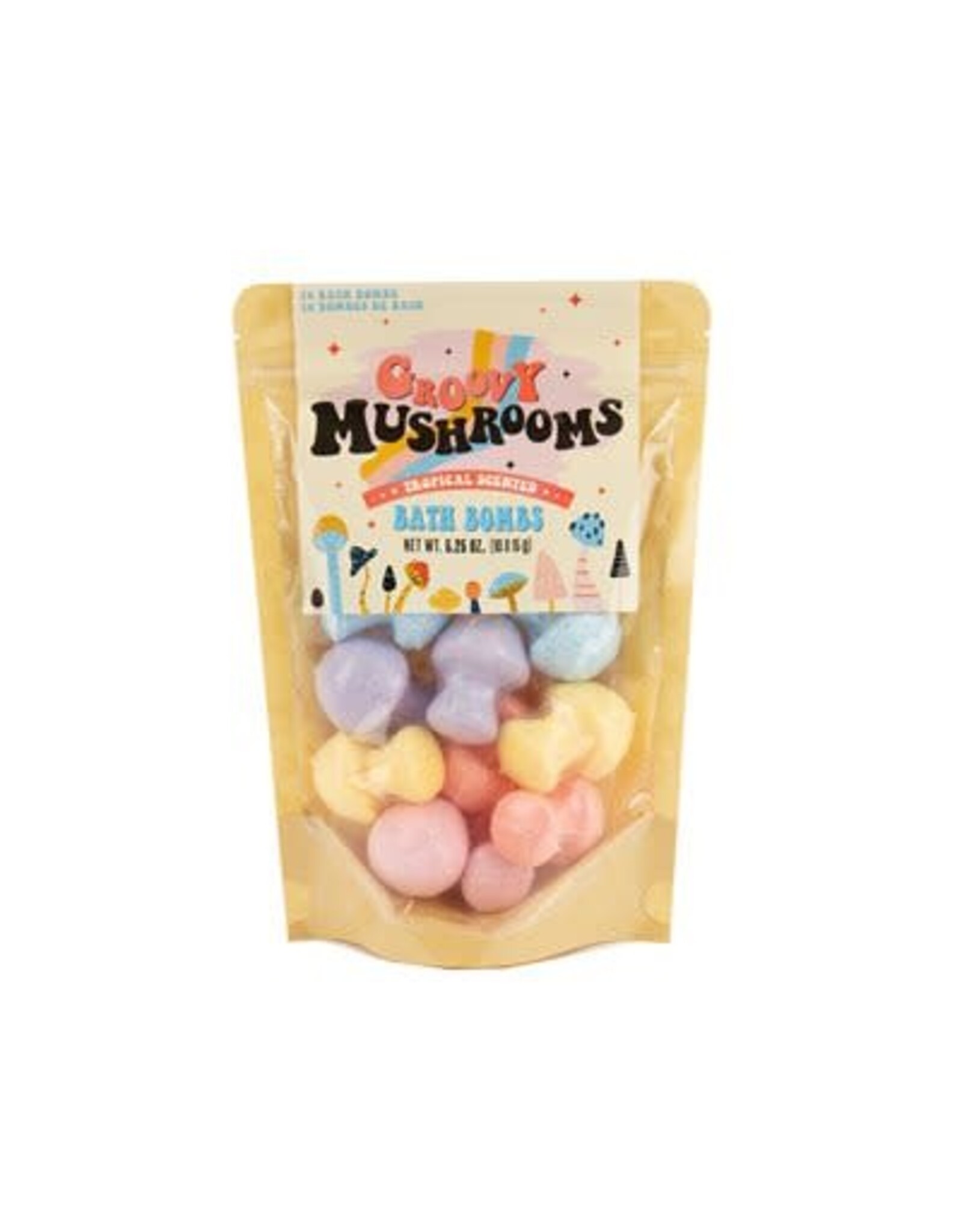 Gift Republic Groovy Mushrooms Bath Bombs