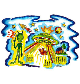 Artburn Pillowcase Painting Kit - Alien/UFO