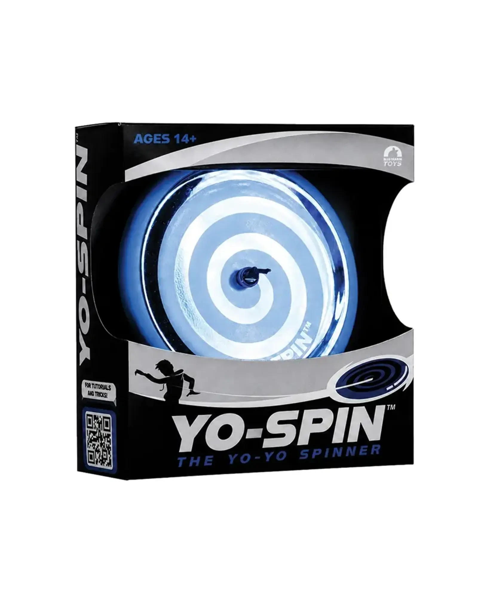 Blue Orange Games Yo-Spin Metallic Blue