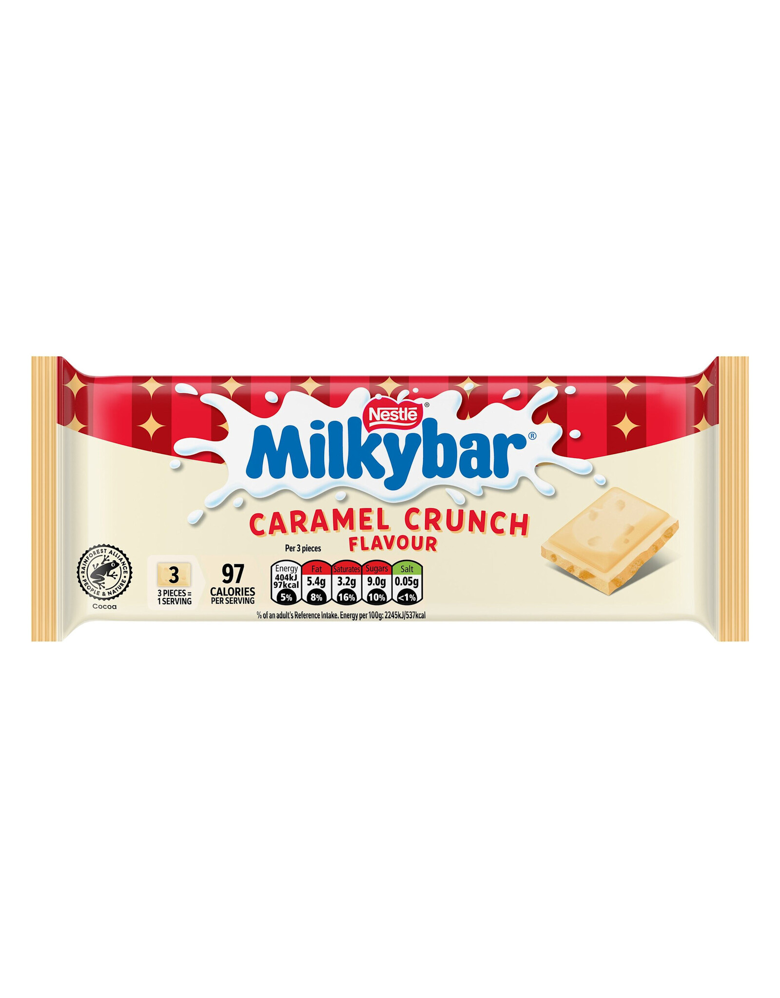 Nestle Milkybar Caramel Christmas Block 90g (British)