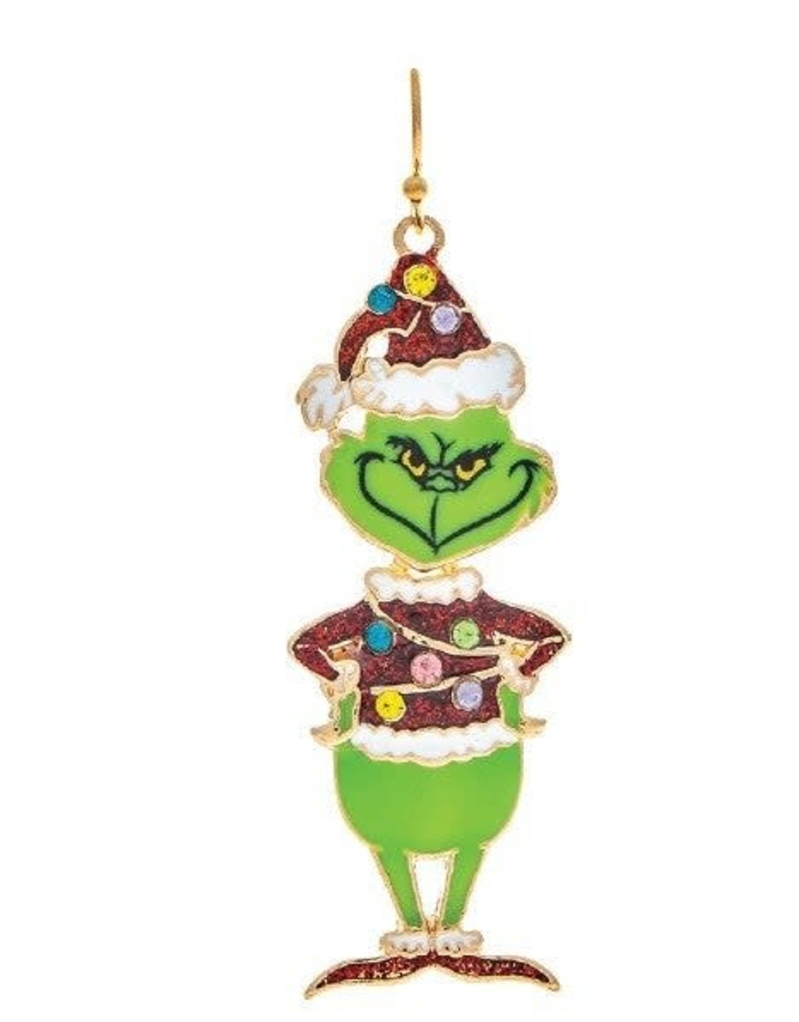 Bobble Head Xmas Earrings