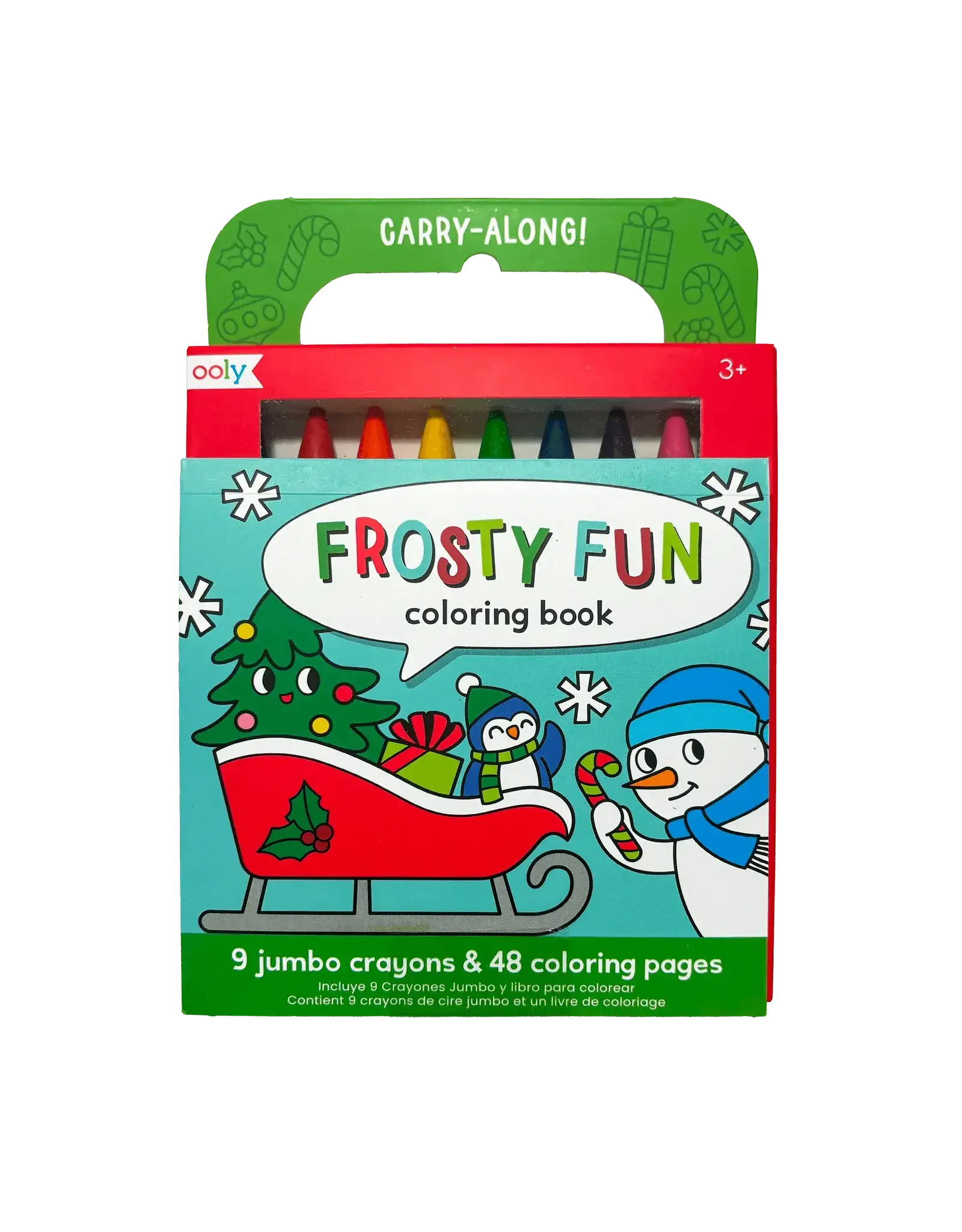 Ooly Carry Along: Coloring Book Set - Frosty Fun