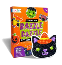 Ooly Razzle Dazzle Mini DIY Gem Sticker Kit - Spooky Fun
