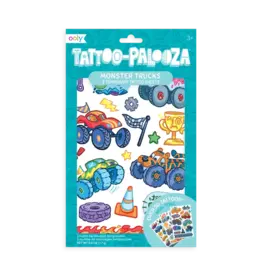 Ooly Tattoo-Palooza Temporary Tattoos - Monster Truck