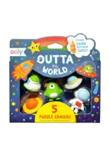 Ooly Outta This World Scented Puzzle Erasers