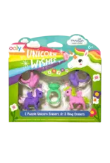 Ooly Unicorn Wishes Scented Puzzle Erasers