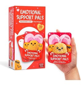 Valentine's Day Plush Nugget - Emotional Support Cards