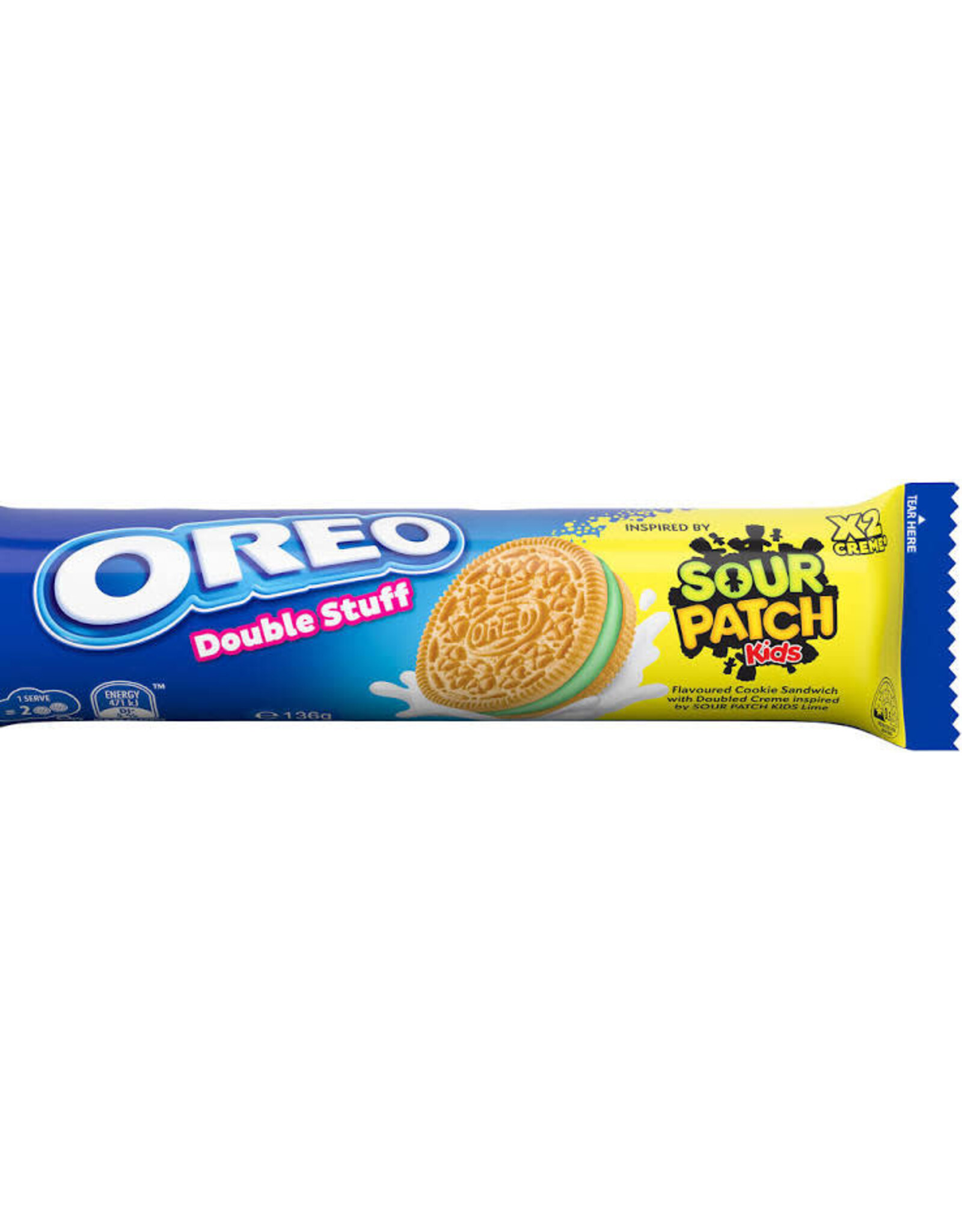 Oreo Double Stuff Sour Patch Kids Cookies (Australia)
