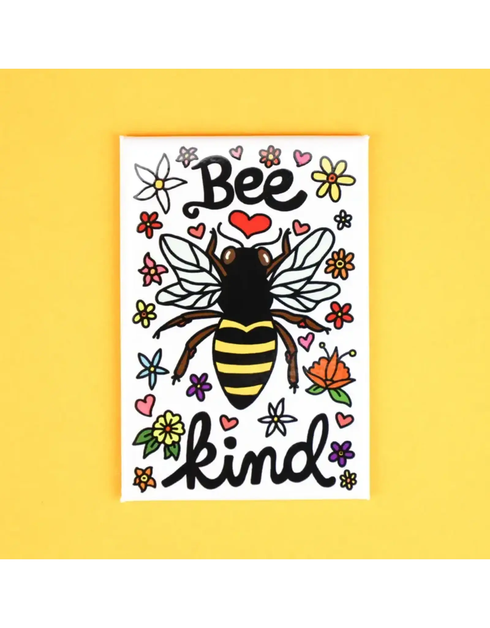 Turtle's Soup Bee Kind Fridge Magnet