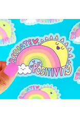 Turtle's Soup Radiate Positivity Vinyl Sticker