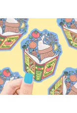 Turtle's Soup Cooking Recipe Book Club Vinyl Sticker