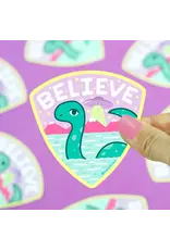 Turtle's Soup Believe Loch Ness Monster Vinyl Sticker
