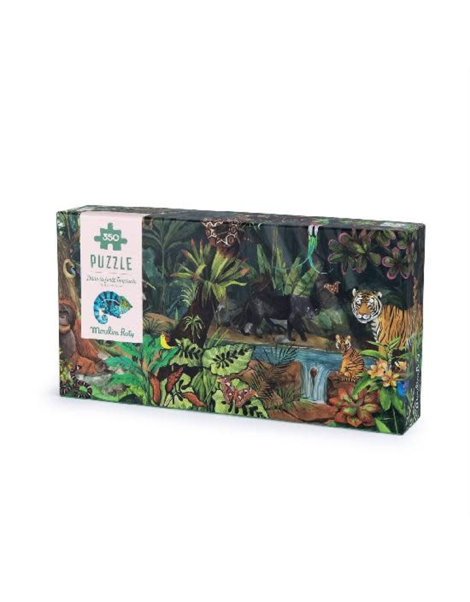 Moulin Roty Tout Autour Du Monde - In The Rainforest Puzzle 350 pcs