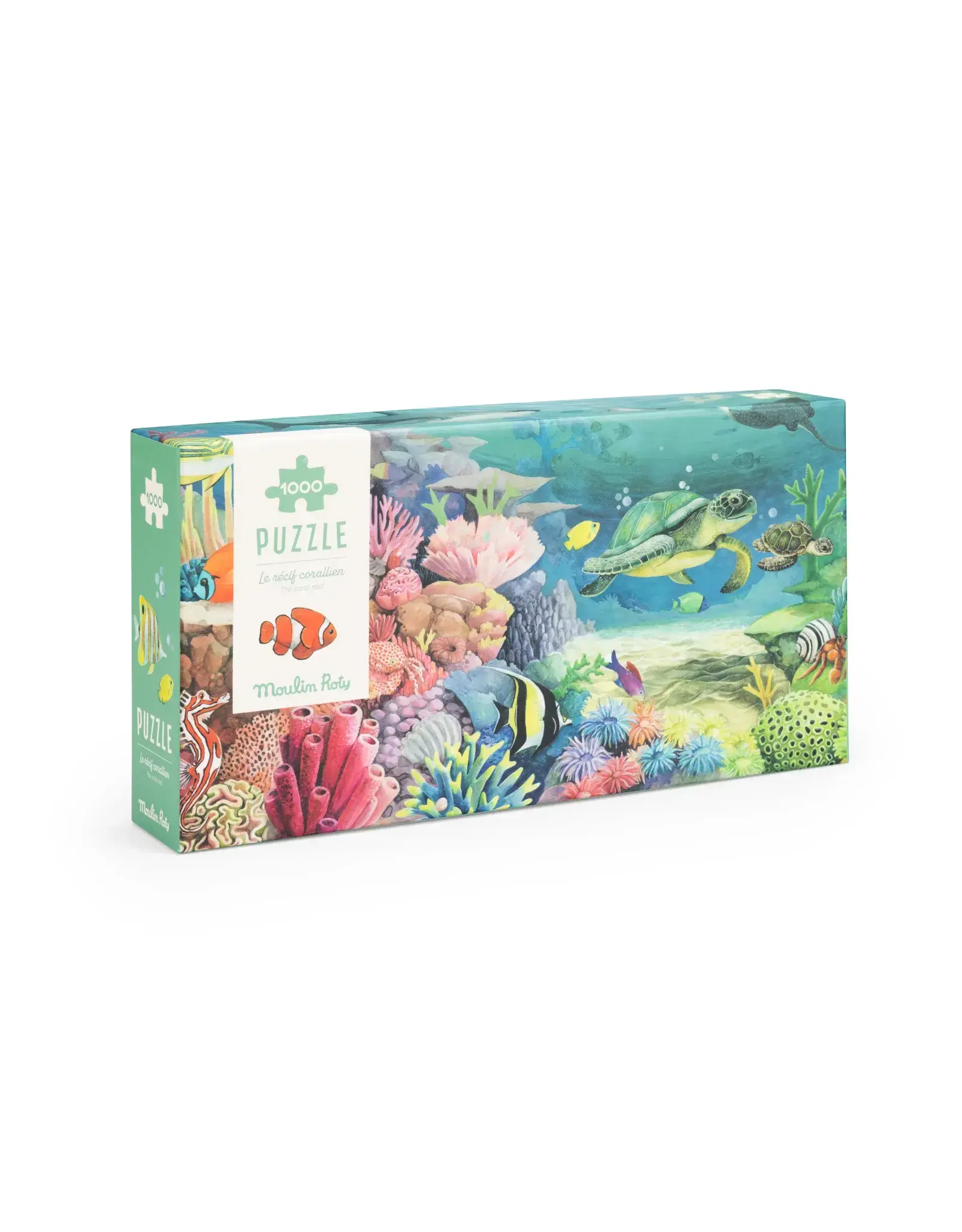Moulin Roty Tout Autour du Monde - Coral Reef Puzzle 1000 pcs