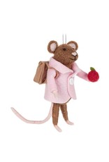 Teacher's Pet Mouse Ornament