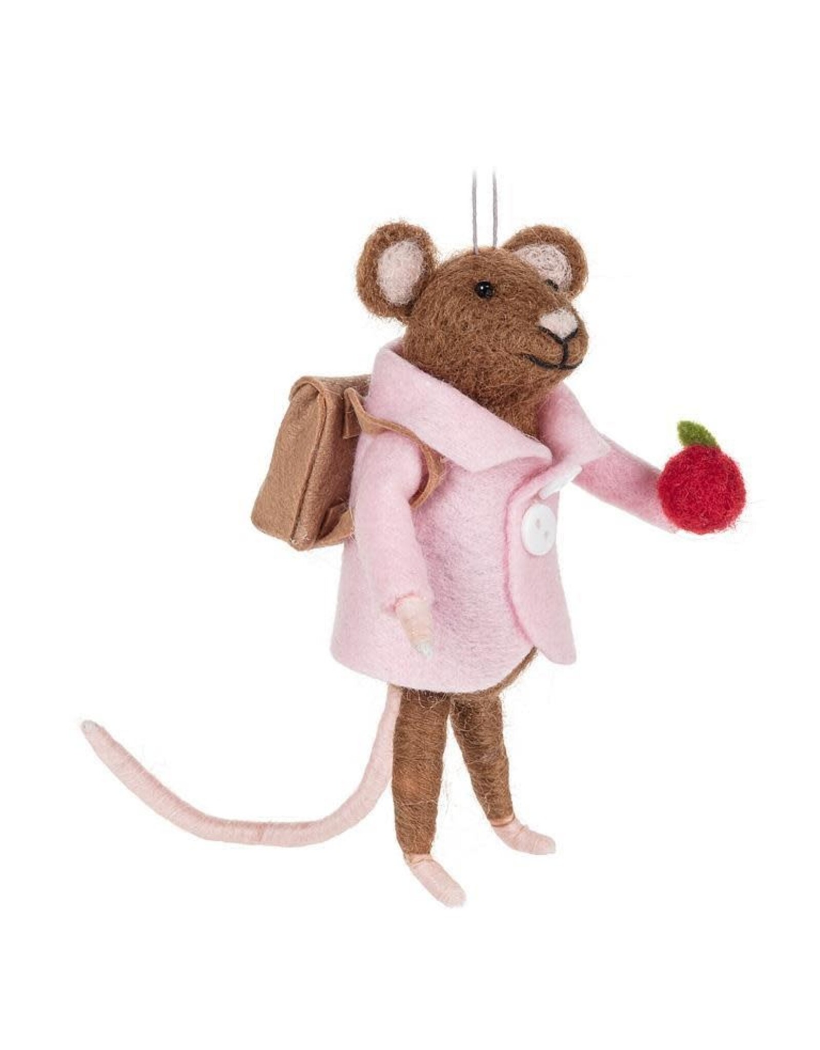 Teacher's Pet Mouse Ornament