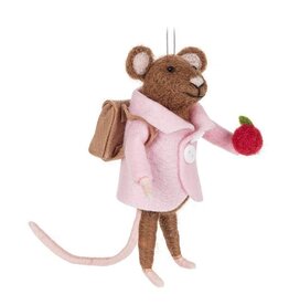 Teacher's Pet Mouse Ornament