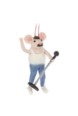 Rock Star Mouse Ornament