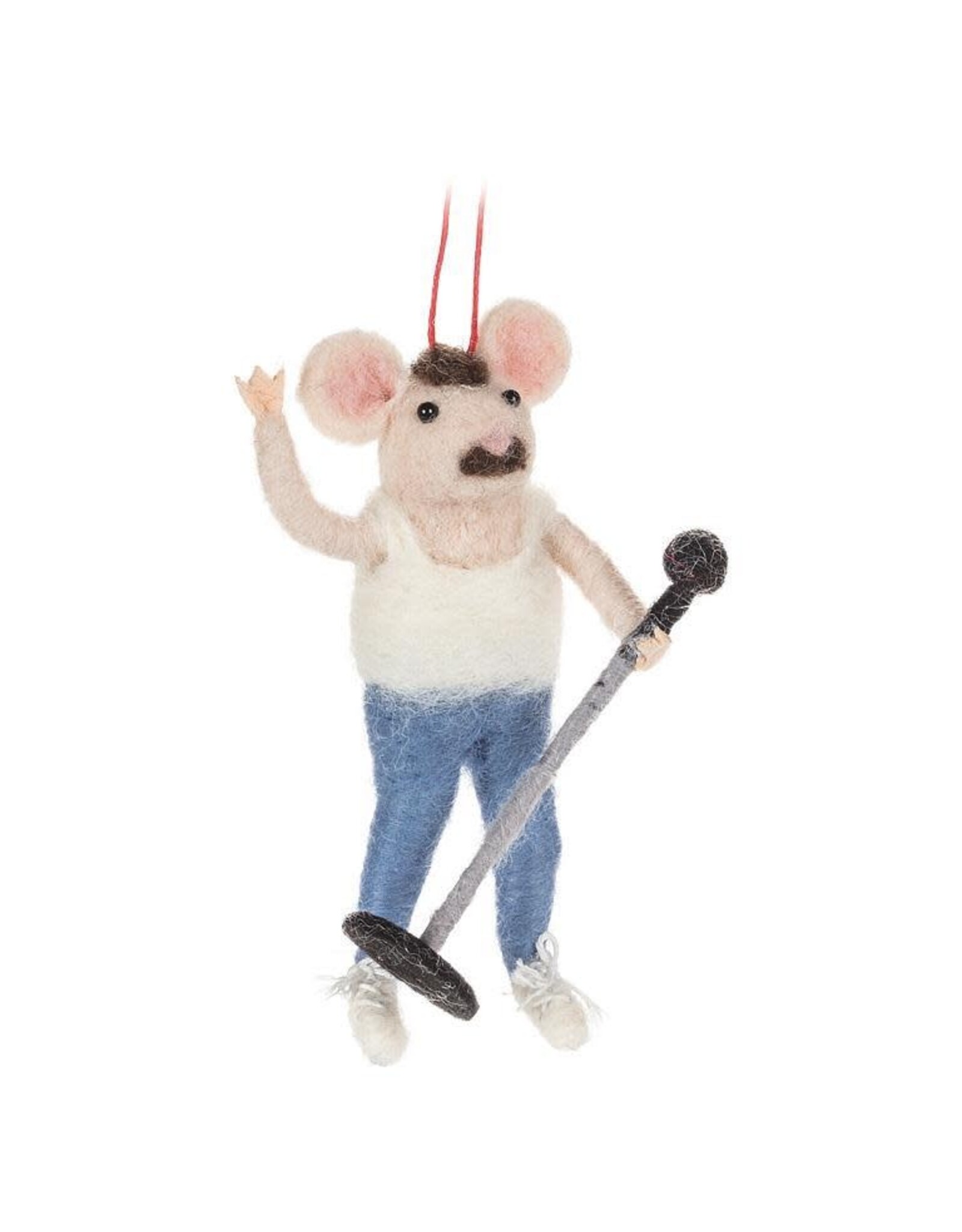 Rock Star Mouse Ornament