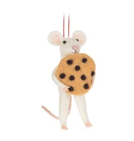 Mouse with Cookie Ornament