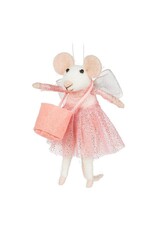 Tooth Fairy Mouse with Tote Ornament
